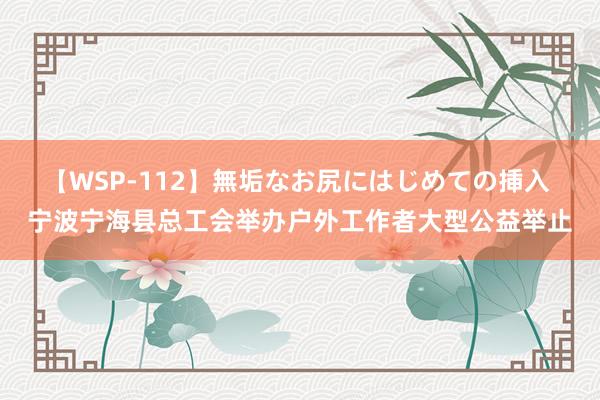 【WSP-112】無垢なお尻にはじめての挿入 宁波宁海县总工会举办户外工作者大型公益举止