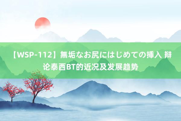 【WSP-112】無垢なお尻にはじめての挿入 辩论泰西BT的近况及发展趋势