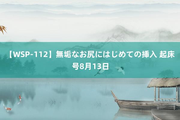 【WSP-112】無垢なお尻にはじめての挿入 起床号8月13日