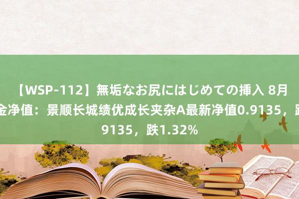 【WSP-112】無垢なお尻にはじめての挿入 8月14日基金净值：景顺长城绩优成长夹杂A最新净值0.9135，跌1.32%