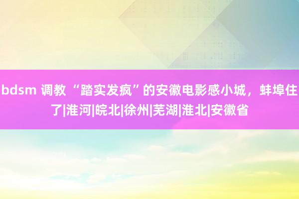 bdsm 调教 “踏实发疯”的安徽电影感小城，蚌埠住了|淮河|皖北|徐州|芜湖|淮北|安徽省